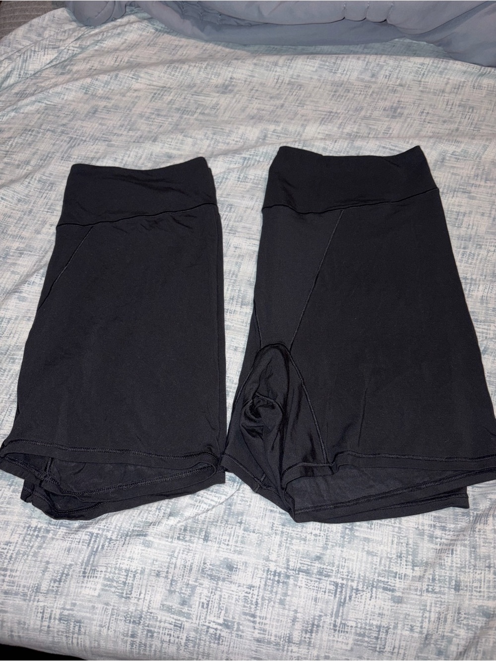 Lululemon size M and L Black Women’s shorts - Stretch Active